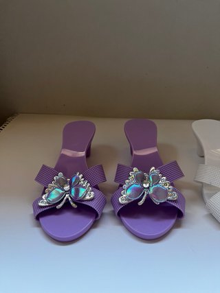 Lote 3 pares zapatitos princesa disfraz