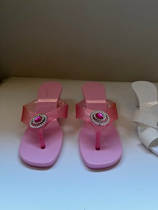 Lote 3 pares zapatitos princesa disfraz