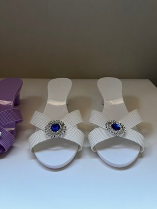 Lote 3 pares zapatitos princesa disfraz