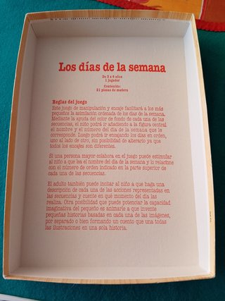 Puzzle días de la semana EDUCA
