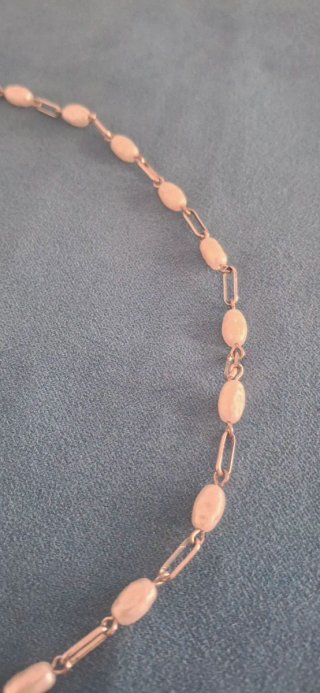 Collar Perlas y Cadena Plata 56cm