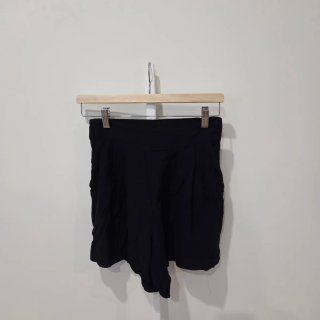 Pantalones cortos H&M negros anchos