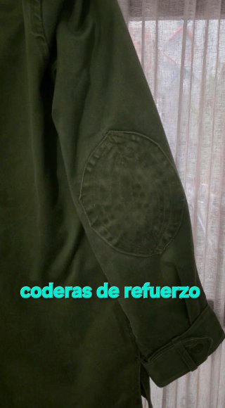 Traje de faena verde oliva
