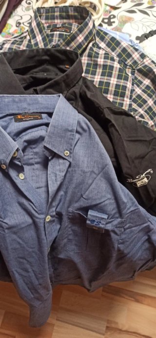 Camisas Ben Sherman Talla XL y L