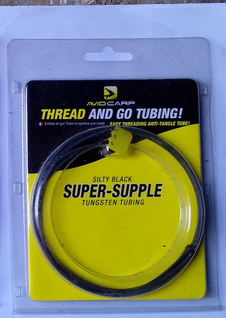 Tread and Go Tubing Silty Black carpfishing feeder