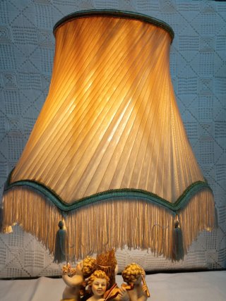 Lampada Vintage Cherubini Flauto in Legno
