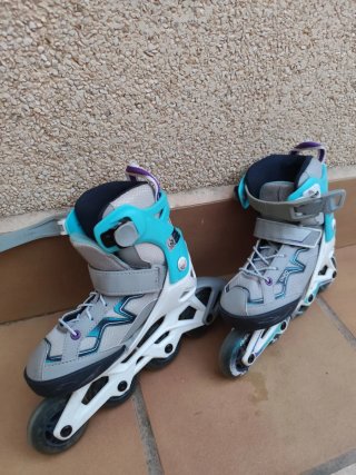 Patines en línea Oxelo Talla 29-32. No envío