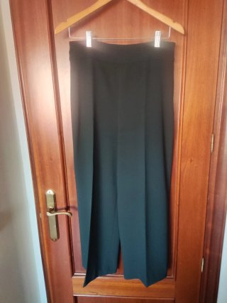 Traje Zara verde botella M/38/10