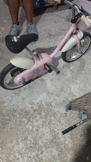 Bicicleta infantil Decathlon 14 niña