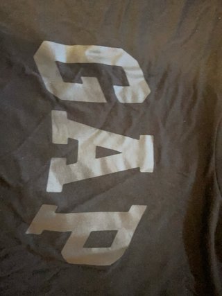 Camiseta GAP Negra