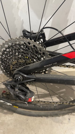 Bicicleta de Montaña Trek Top Fuel Negra