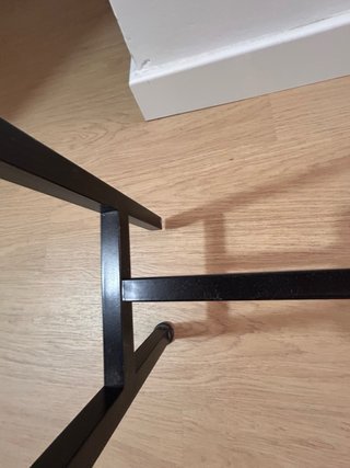 Tavolo da scrivania IKEA VITTSJÖ in vetro e metallo