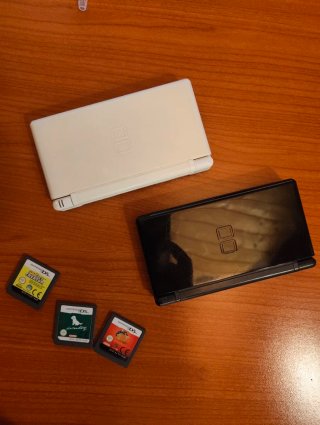 2 Nintendo DS Lite Bianco da riparare