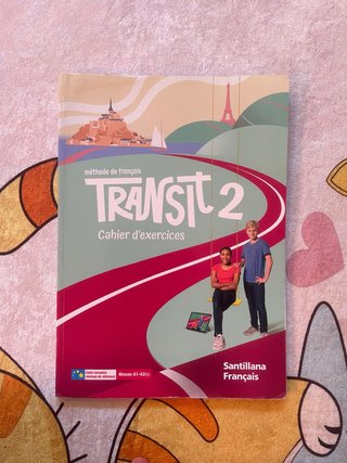 Libro de francés transit 2 de 2 de la eso