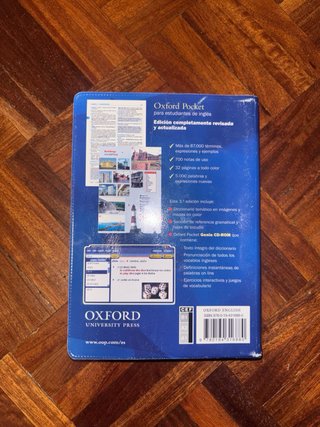 Diccionario Oxford Pocket 3ª Edición Inglés-Españo