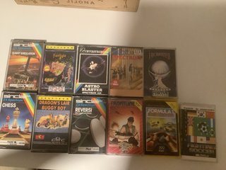 Lote Videojuegos ZX Spectrum Cassette