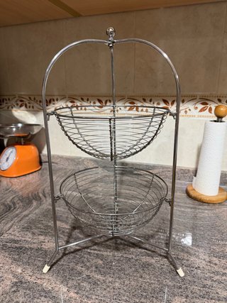 Frutero de metal