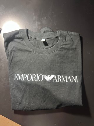 Camiseta Emporio Armani EA7 Negra