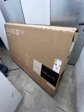 TV LG 75 Negra
