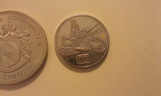 Medallas conmemorativas Alemania y Liechtenstein