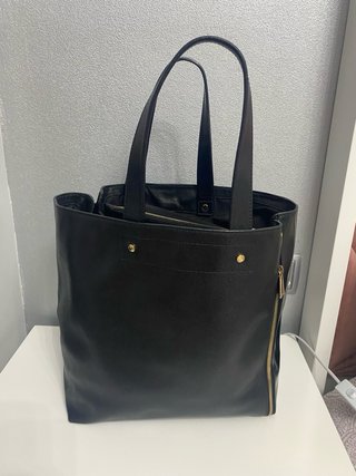 Bolso Tote Furla Negro Piel