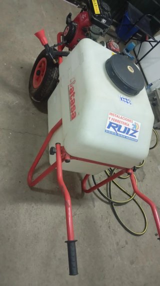 Carro fumigar 100L como nuevo
