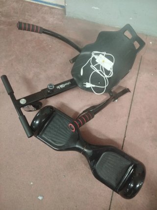 Hoverboard con asiento y cargador
