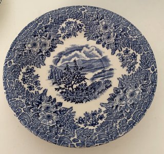 Juego 4 Tazas y Platillos Porcelana Inglesa