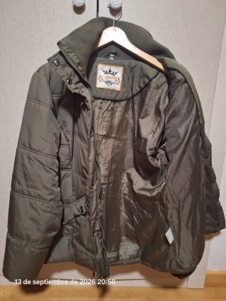 Parka/abrigo/anorak chaquetón invierno mujer verde