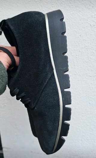Zapatos Ante Negro María Jaén Talla 37