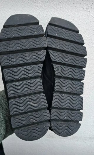 Zapatos Ante Negro María Jaén Talla 37
