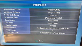 Receptor Viark SAT