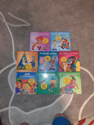 Colección cuentos clásicos con olores