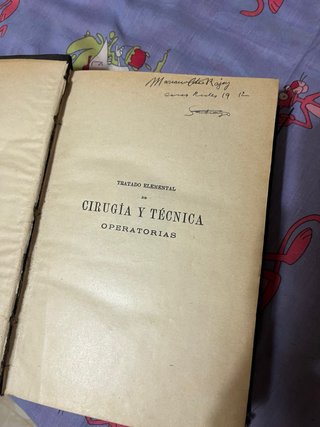 Tratado elemental de Cirugía y Técnica Operatorias