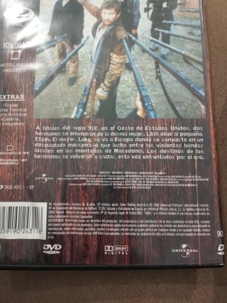 DVD Cenizas y Pólvora (Español)