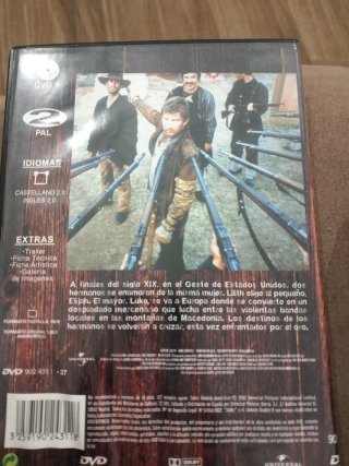 DVD Cenizas y Pólvora (Español)
