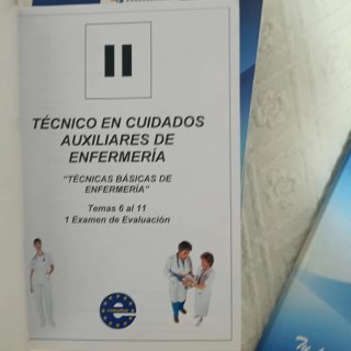 Curso de TCAE ( auxiliar de enfermería)
