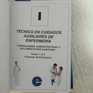Curso de TCAE ( auxiliar de enfermería)