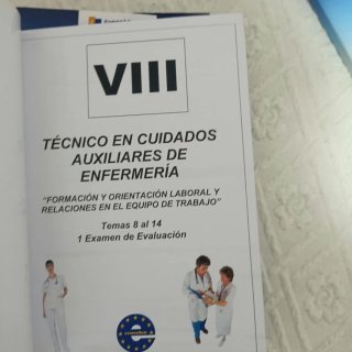 Curso de TCAE ( auxiliar de enfermería)