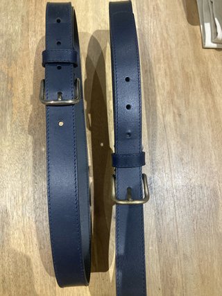 Cinturones vestir niño azul