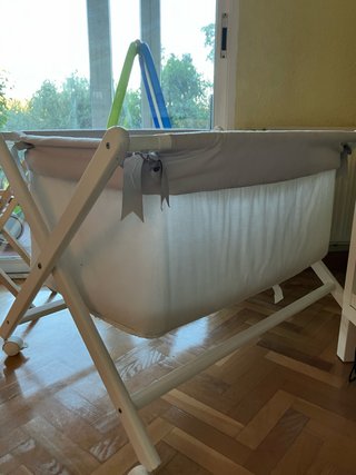Cuna de bebé plegable