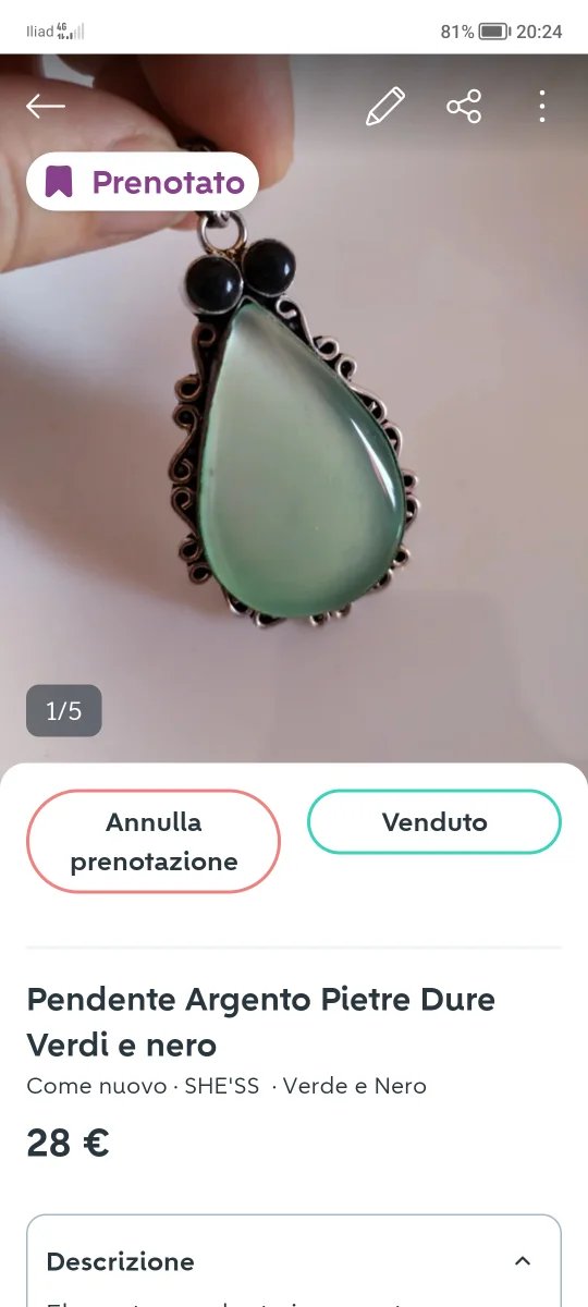Lotto prenotato Natalie