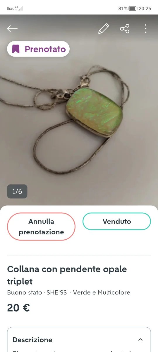 Lotto prenotato Natalie