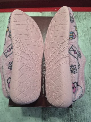 Zapatillas Vul-Ladi Niña Talla 31 Rosa
