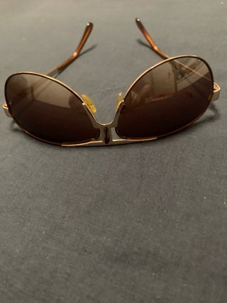 Gafas de Sol Vintage Marrones y Doradas