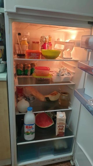 Frigorífico mediano blanco