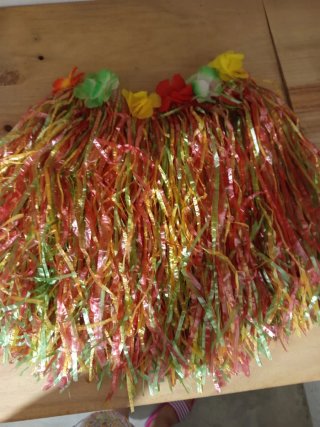 Lote accesorios disfraz hawaiano / photocall fiest