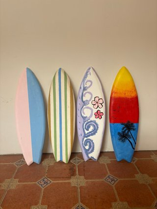 Mini Tablas de Surf Decorativas