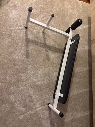 Banco de abdominales Boomerang