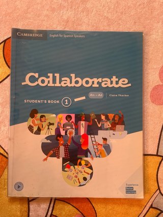 Libro de inglés colaborate de 2 de eso